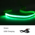 LED Dog Leash Light up Dog Leash USB Rechargeable Solid Nylon Webbing Glow Safety Standard Pet Leash for Dog Products