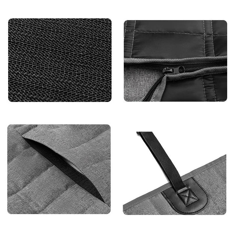 Waterproof Dog Car Seat Cover Anti-Slip Hammock Mesh Window Completely Removable Extendable Oxford Product for Pets
