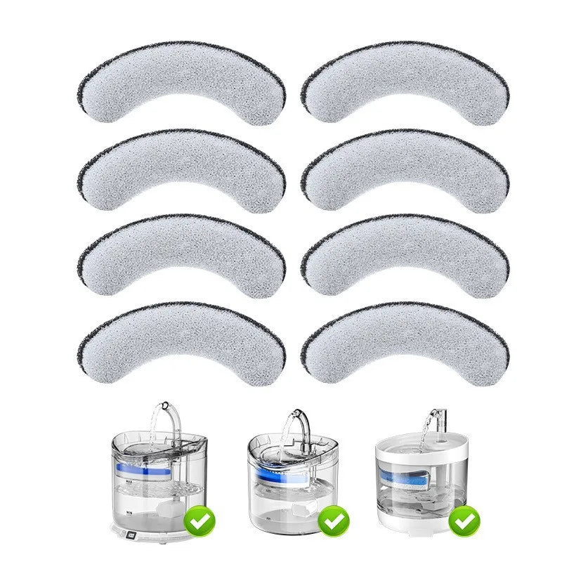 Cat Water Fountain Replacement Filters Activated Circle Fountain Carbon Filter for Hot Sale Fountain Professional Manufacturer