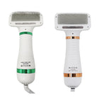 2-in-1 Portable Pet Dog Hair Dryer Comb Dog Brush Durable Safe Gentle Hand Dryers Steel Wire with Protection for Cats Dog Blower