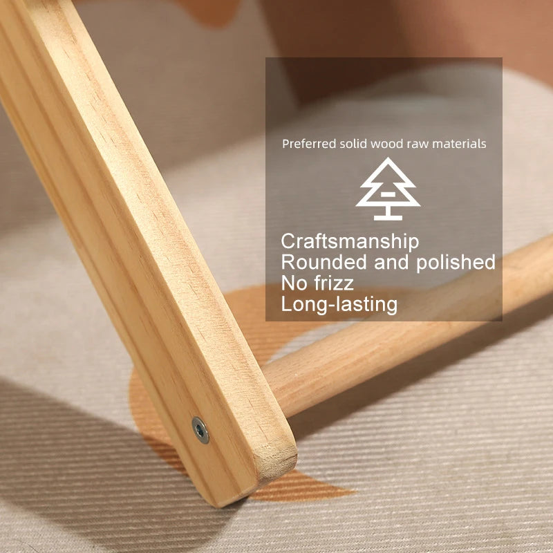 Cat Scratcher Board Cat Sleeping Bed Canvas Sisal-Covered Adjustable Grind Claw Resistant Beach Chair Kitten Toy Cat Products
