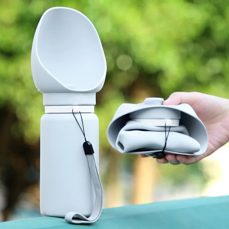 Portable Outdoor Travel Foldable Dog Water Bottle and Water Bowl Pet Dog Water Dispenser Supplies Pet Bowls & Feeders Dog Bowls