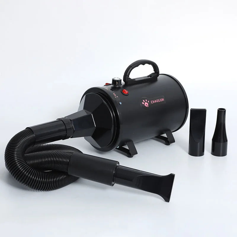 High-Speed Pet Hair Dryer With Heater for Dogs and Cats Powerful Blowing Grooming Tool Adjustable Speed Electronic Pet Products