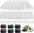 6 Pack Replacement Filters for 230oz Dog Water Fountain Activated Carbon and PP Cotton Kastty Food Grade Water Fountain Filters