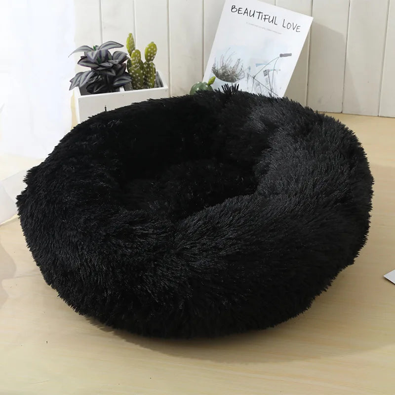 80CM Large Soft Pet Dog Bed Plush Washable Cat Bed Comfortable Sofa Sleeping Artifact Suitable for Dog Large Cat