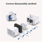 Replacement Pump for Pet Water Fountains Ultra-Quiet Water Pump for 2.2L & 3.2L Cat Water Fountain Suitable for Cats Dogs