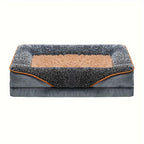 Removable and Washable Dog Sofa Large Dog Bed Suitable for All Seasons Dog Nest Comfortable Soft Cat Sofa Bed With Raised Edges