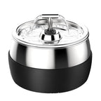 Hot Selling Custom 3.2/4L Stainless Steel Pet Water Dispenser with Water Level Wholesale Cat Water Fountain Manufacturer OEM ODM