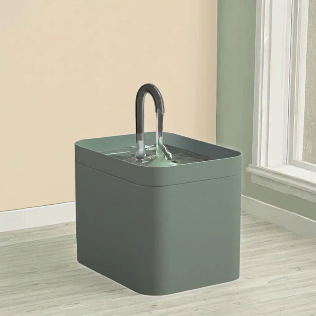 Wholesale 1.5L Automatic Eco-Friendly Plastic Pet Water Dispenser Fountain with Filter for Cats Indoor Use