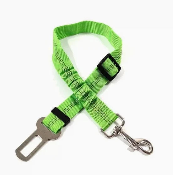 Adjustable Reflective Nylon Dog Car Seat Belt Durable Elastic Puppy Travel Safety Rope for Small Large Dog Belts Custom OEM ODM