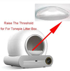 Original Tonepie Pet Cat Litter Box Accessories Self-cleaning Pet Litter Box Mat Automatic Cat Bedpan Smart Cat Toilet Accessory