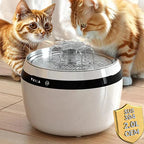 2025 New 2L OEM Smart Cat Water Fountain Touch Screen Heated Controllable Temperature Sensor Automatic Cat Water Dispenser