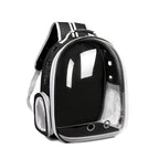 Large Capacity Cat Backpack Transparent Pet Carrier with Breathable Design Portable Double Shoulder Bag for Cats with Zip