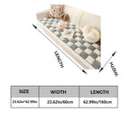 60x160cm Dog Cat Couch Cover Protector Washable Chenille Pet Bed Modern Luxury Sofa Protector for Large Dogs Summer All Use
