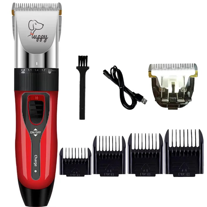 Electronic Pet Grooming Kit Dog Cat Clipper Dog Hair Trimmer Grooming Haircut Rechargeable Professional Dog Electric Shaver