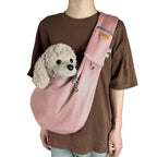 Comfortable Pet Dog Carrier Bag Crossbody Pet Shoulder Bag Outdoor Travel Portable Cat Puppy Sling Pet Supplies