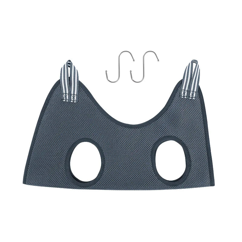 Cat Grooming Stainless Steel Nail Cutting Anti-Scratch Bite Fixed Bath Trimming Restraint Bag & Hammock Hanging Pet Supplies Set