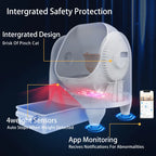 68L Open-design Automatic Cat Litter Box Self Cleaning Sensor Safety Protection Smart Pet Health Monitor System OEM Cat Toilet