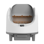 OEM 68L Open-design Automatic Cat Litter Box Self Cleaning Sensor Safety Protection Smart Pet Health Monitor System  Cat Toilet