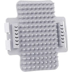 Cat Desk Corner Comb Kitten Scrubbing Cat Hair Remover Brush with Straps Pet Dog Cleaning Cats Scratcher Pet Grooming Brush