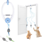 2026 New Interactive Cat Toys Indoor Remote Control Automatic Electric Cat Toy Best Kitten Adult Cat Hanging Exercise Toys Cat