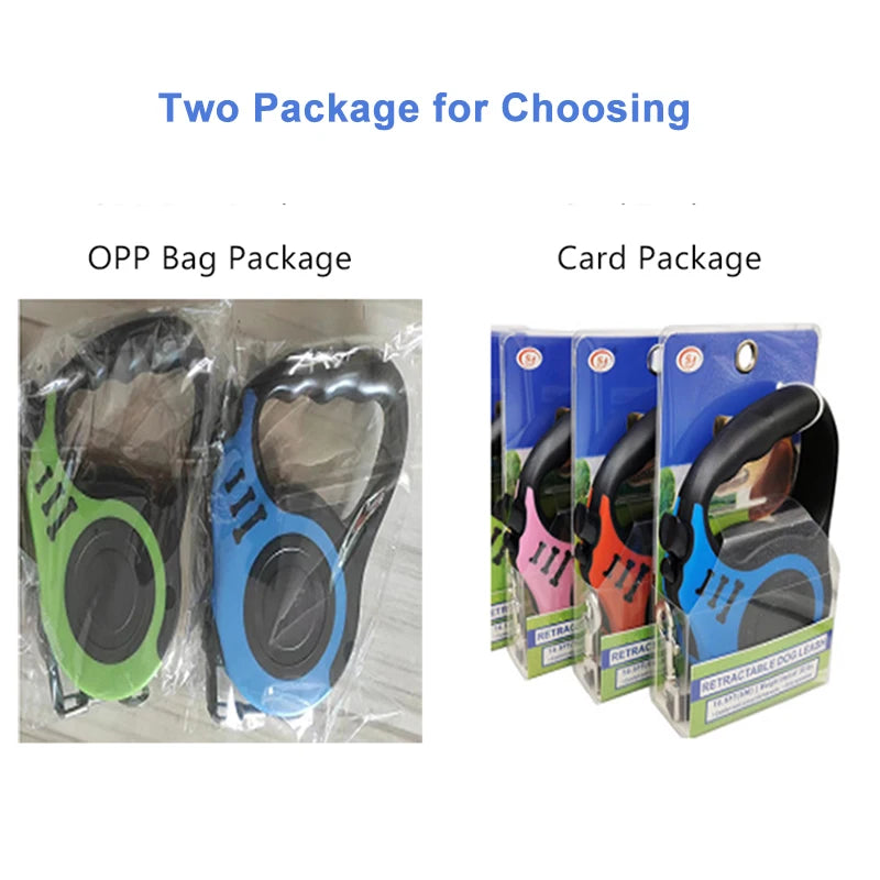 Wholesale Dog Pet Leashes 5m Durable Automatic Retractable Dog Leash Nylon Extension Puppy Running Designer Dog Products