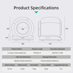 65L Automatic Self-Cleaning Cat Litter Box APP Control Detachable Tonepie Q-clean OEM ODM Smart Cat Toilet Cat Products
