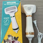Portable Pet Hair Dryer Comb Dog Brush Durable Safe Gentle Hand Dryers with Protection for Cats Dog Blower Cat Hair Remover