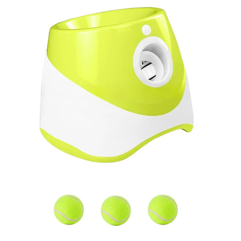Wholesale Dog Ball Thrower for Dog Automatic Dog Ball Launcher With 3/6/12 Tennis Balls Indoor and Outdoor