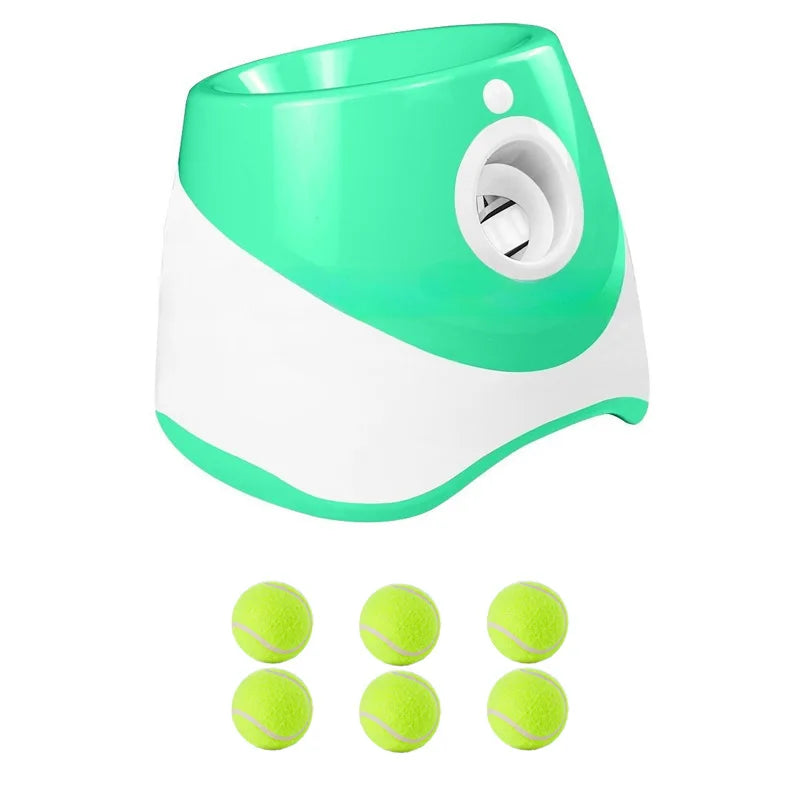 Wholesale Dog Ball Thrower for Dog Automatic Dog Ball Launcher With 3/6/12 Tennis Balls Indoor and Outdoor