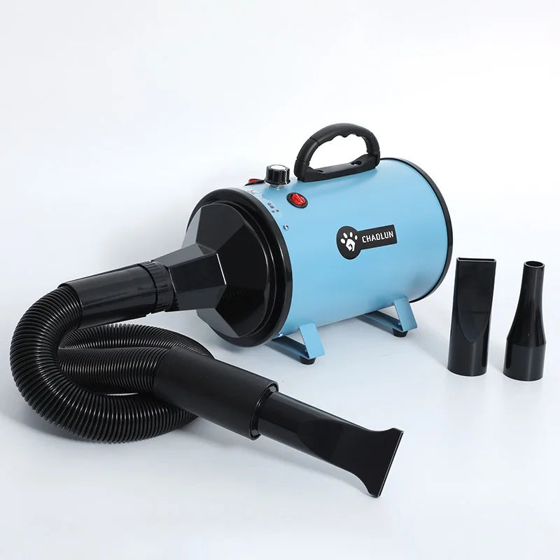 High-Speed Pet Hair Dryer With Heater for Dogs and Cats Powerful Blowing Grooming Tool Adjustable Speed Electronic Pet Products