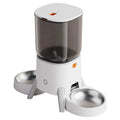 OEM 5L Dual Bows Smart Pet Feeder with WiFi APP Control Automatic Pet Feeder for Dog Food Dispenser for Dual Cats Dogs