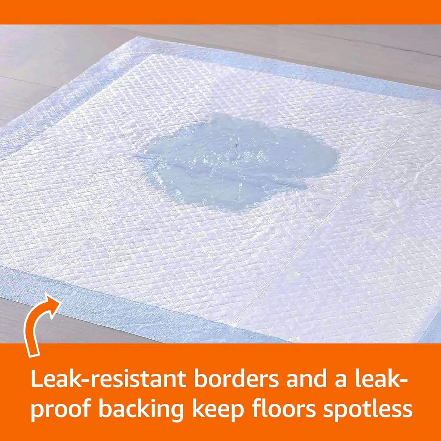 Dog and Puppy Pee Pads with 5-Layer Leak-Proof Design and Quick-Dry Surface for Potty Training Regular Scented Pet Diaper