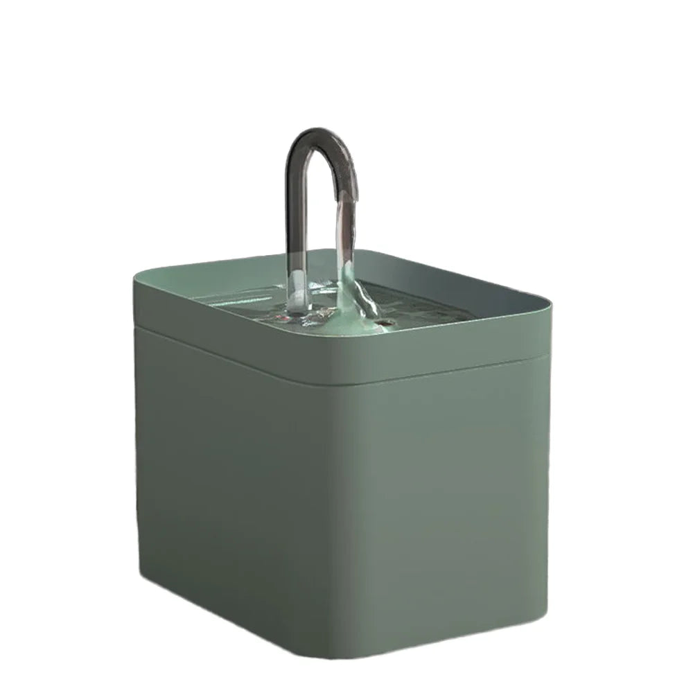 Wholesale 1.5L Automatic Eco-Friendly Plastic Pet Water Dispenser Fountain with Filter for Cats Indoor Use