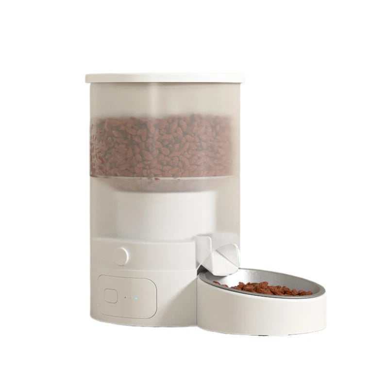 3L Two Bowls OEM Smart Automatic Dog Feeder WIFI Remote Control Dog Food Dispenser  Timing Automatic Pet Feeder Cat Dog Products