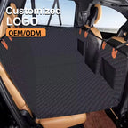 Extended Dog Car Seat Cover Car Bed Pet Backseat Cover Waterproof and Anti-Slip Pet Mat for Car SUV Truck Dog Products