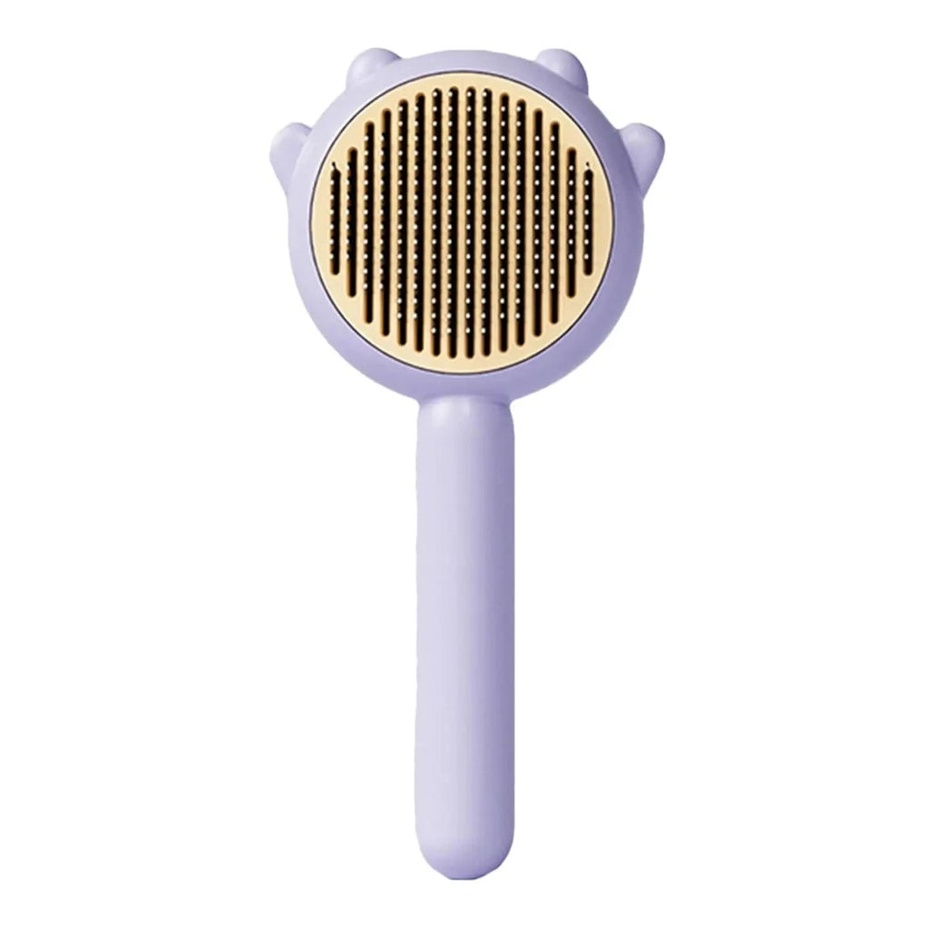 Cat Hair Brush Cute Self Cleaning Non-Slip Slicker Brushes for Shedding Pet Grooming Brush Tool for Shedding Pet Comb for Kitten