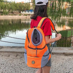 Pet Dog Carrier Bag Carrier for Dogs Backpack Out Double Shoulder Portable Travel Backpack Outdoor Dog Carrier Bag Travel Set