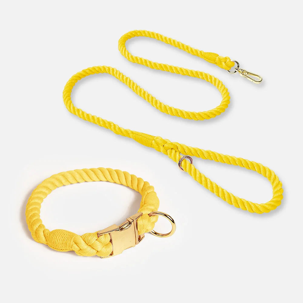 Large Medium Small Dog Products Personalized Pet Bow Tie Color Gradient Collar Metal Buckle Alloy D-Hook Polyester Cotton