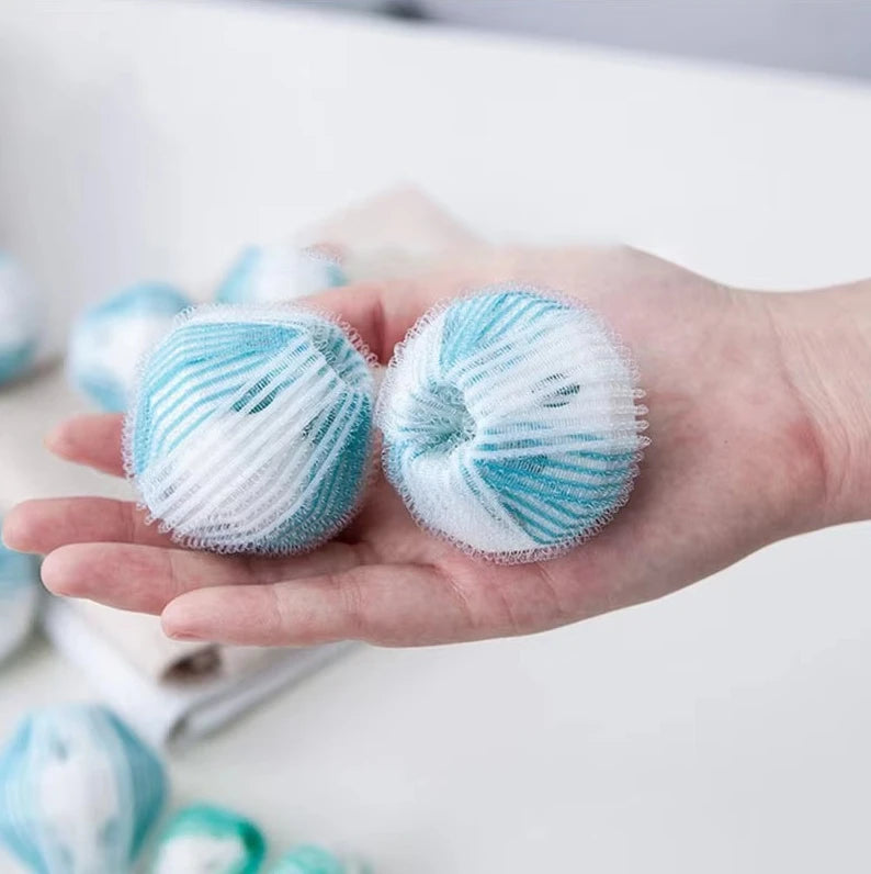 5cm Decontamination Anti-Tangle Hair Dryer Ball for Hair Remover Washing Machine Hair Filter Balls Nylon Laundry Ball