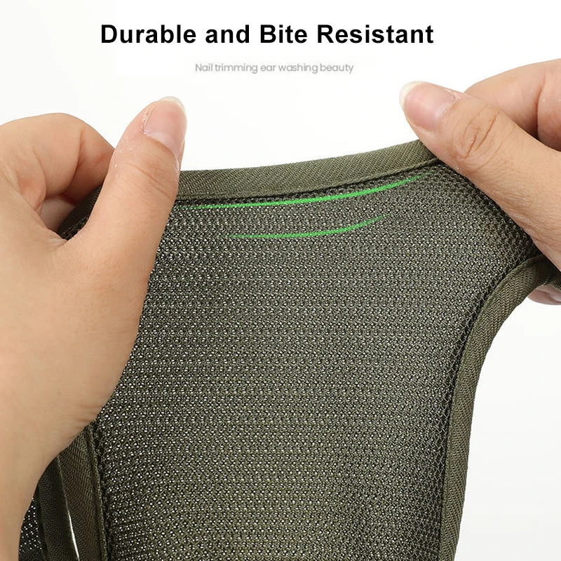 Cat Grooming Stainless Steel Nail Cutting Anti-Scratch Bite Fixed Bath Trimming Restraint Bag & Hammock Hanging Pet Supplies Set