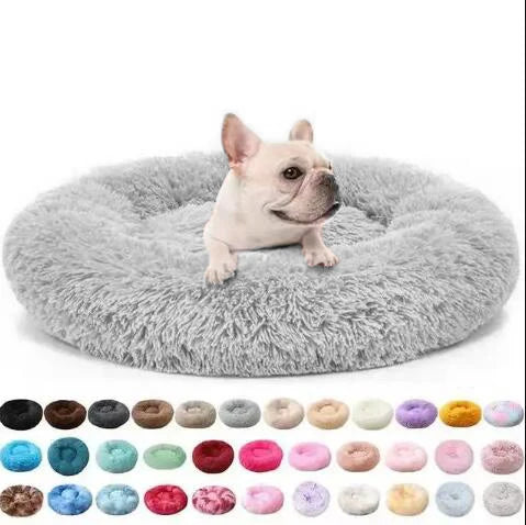 80CM Large Soft Pet Dog Bed Plush Washable Cat Bed Comfortable Sofa Sleeping Artifact Suitable for Dog Large Cat