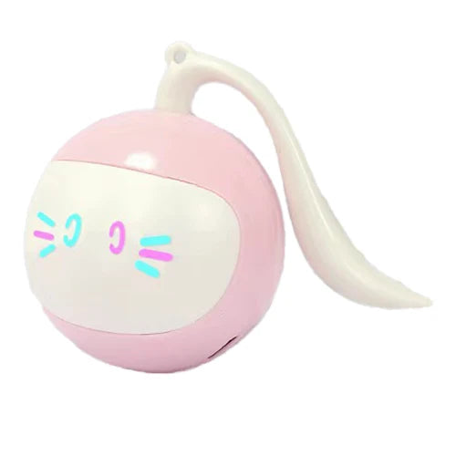 Automatic Cat Ball Toys Interactive Cat Toys Electronic Pet USB Rechargeable Self Rotating Indoor Pet Teaser Toys Cat Products