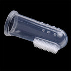 Silicone Pet Finger Brush Soft Dog Toothbrush Teeth Cleaning Tool Bad Breath Tartar Non-toxic Designer Dog Cleaning Pet Supplies