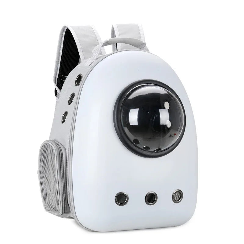Cat Backpack Pet Carrier Puppy Carrying Bag Small Dog Pet Manufacturer Space Capsule Carrier for Small Medium Cats with Cover