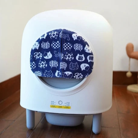 Cat Basin Odor Proof and Dust-proof Door Curtain Matching Curtains 15 Styles Automatic Pet Self Litter Box Curtain for Petree