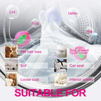 12 PCS Pet Hair Remover for Laundry Reusable Pet Hair Trap for Dog and Cat Hair Effectively Suitable for Washing Machines