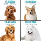 Dog Hair Dryer 3.2HP Stepless Adjustable Speed Pet Grooming Dryer High Velocity Pet Hair Dryer for Dogs with 4 Different Nozzles