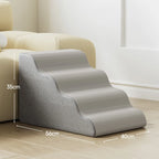 Wholesale Dog Stairs Cat Ramp Ladder Pet Stair with Memory Foam Sponge for Bed & Sofa Removable Washable Training Stairs