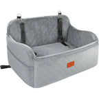 Custom Detachable Dog Car Seat Memory Foam Dog Booster Seat Travel with Storage OEM ODM Bag Dog Beds for Medium Large Dogs